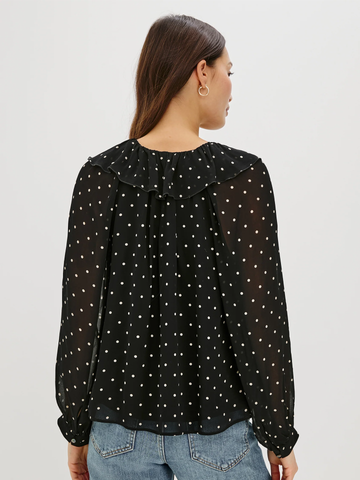 Honora Top in Polka Dots