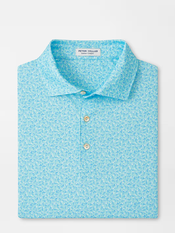 Jellyfish Performance Jersey Polo in Clearwater