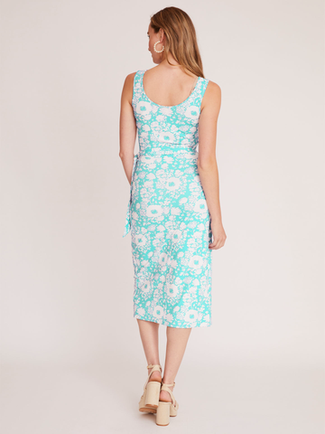 Jetty Dress in Blushing Buds Capri