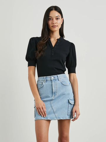 Jewel Top in Black