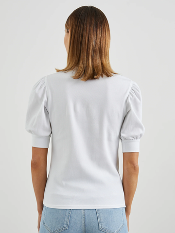 Jewel Top in White