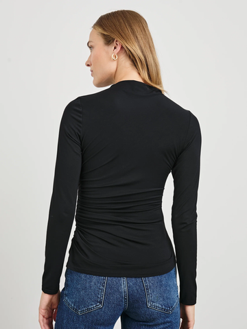 Joelle Top in Black Onyx