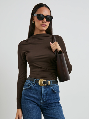 Joelle Top in Expresso
