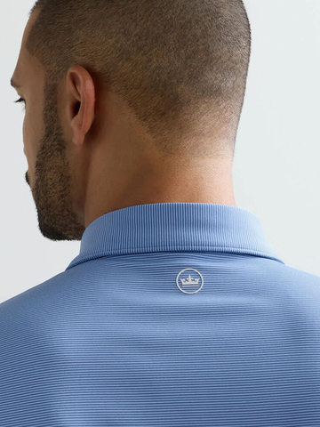 Jubilee Performance Jersey Polo in Windsor Blue / Bluebird