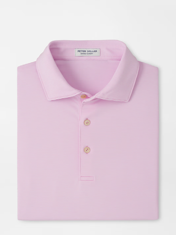 Jubilee Performance Jersey Polo in Pink Parfait