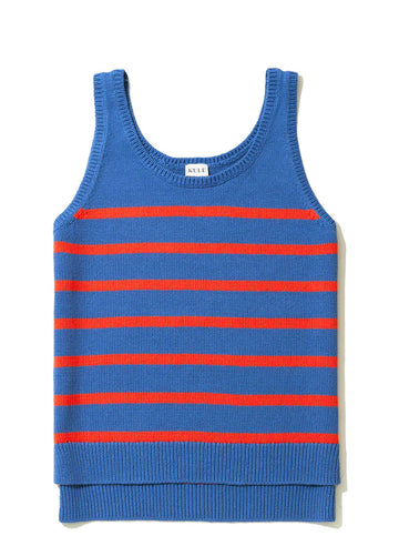 The Gio in Denim/Poppy
