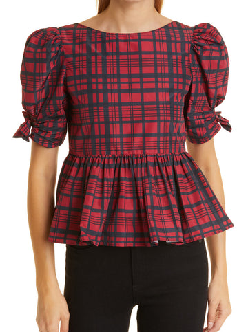Keily Top in Moody Ruby