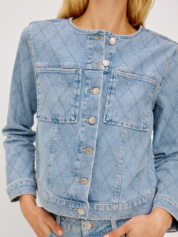 Lido Jacket in Quilted Stud