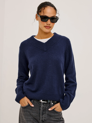 Lidya Sweater in Navy