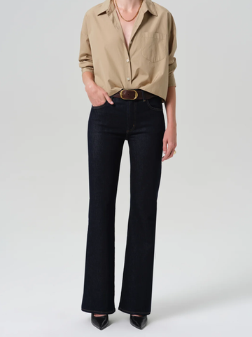 Lilah 32.5 In Pant in Inky Rinse