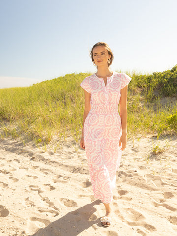 Audrey in Cabana Flowers Blush