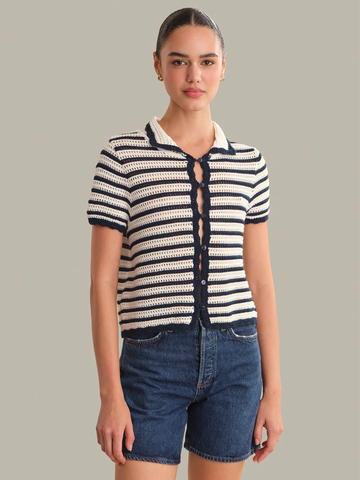 Leilani Cardi in Chalk Combo