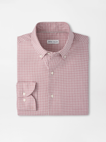 Liam Crown Soft Twill Sport Shirt in Dusty Rose