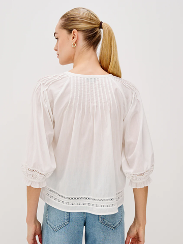 Lilah Top in  White Lace