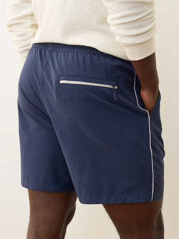 Lined Sport & Swim Short 6” in Mood Indigo