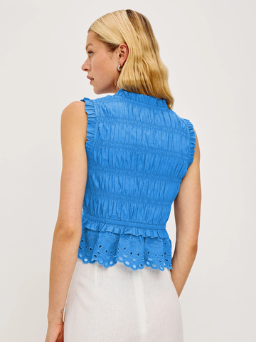 Martine Shirt in Harbor Blue