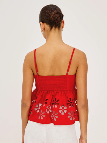 Meru Shirt in Scarlet