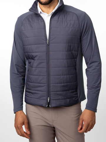 Fulton Hybrid Jacket in Postgame Grey