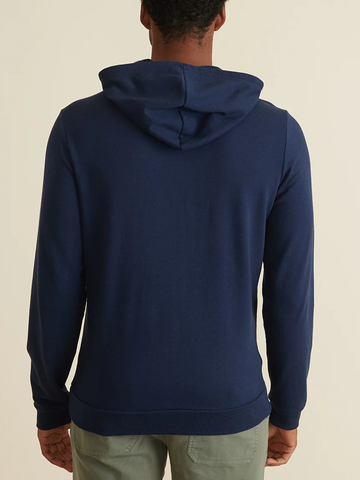 Men's Sunset Pullover Hoodie in True Navy