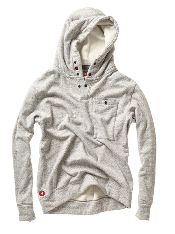 Micropile Hoodie in Light Grey