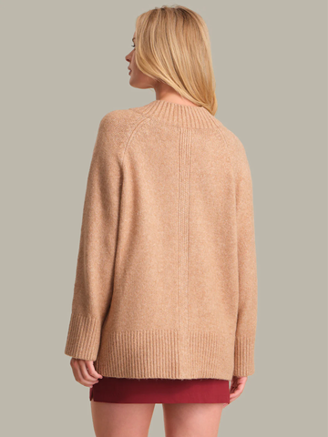 Miller Oversized Cozy Cardigan in Fawn Heather