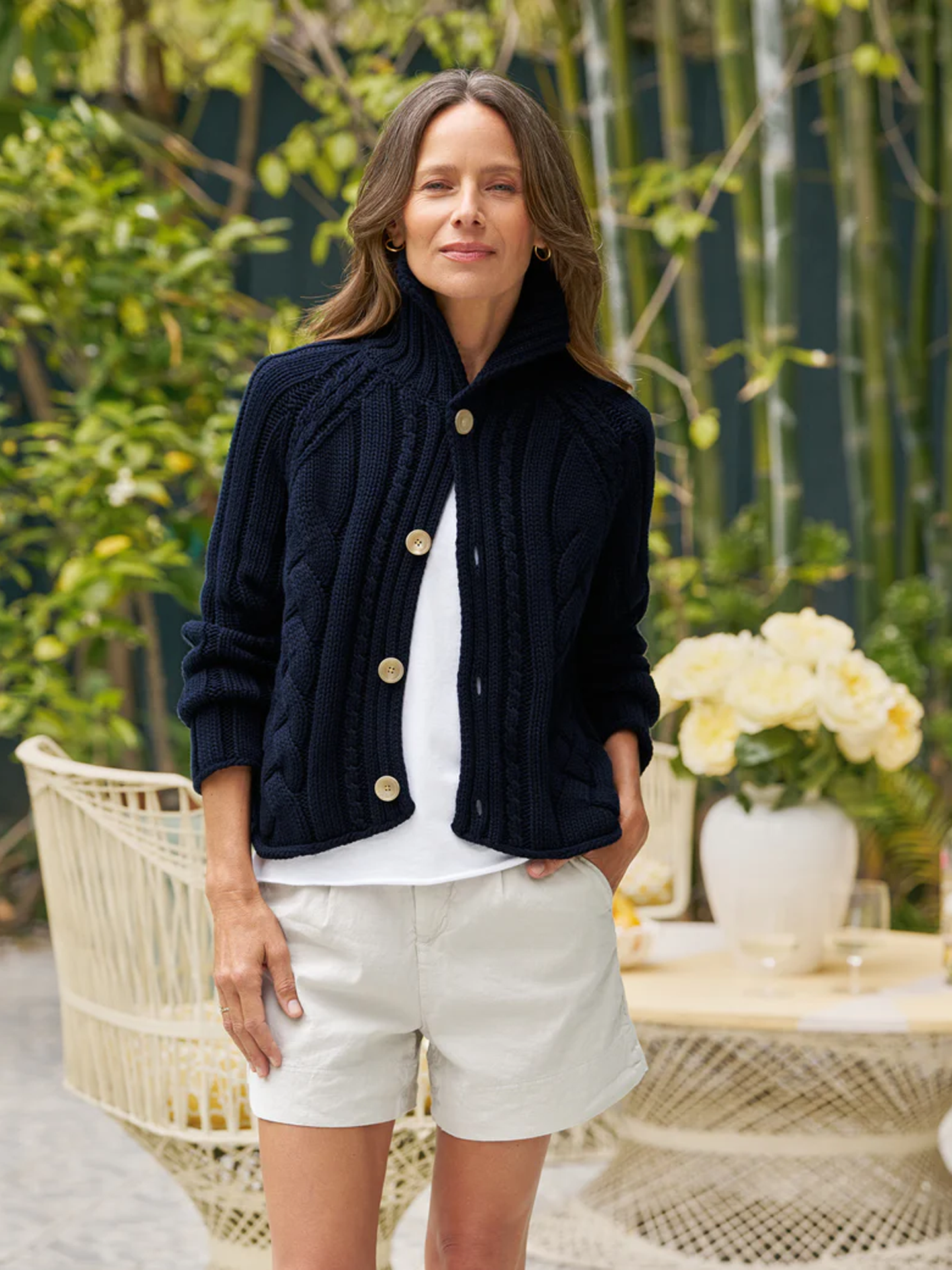 Mini Cardigan in Dark Navy – MAHI GOLD