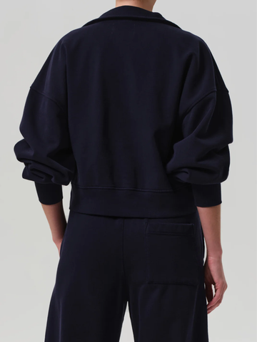 Mirelle Funnel Neck in Navy