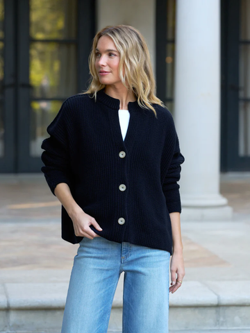 Montecito Cardigan in Marine