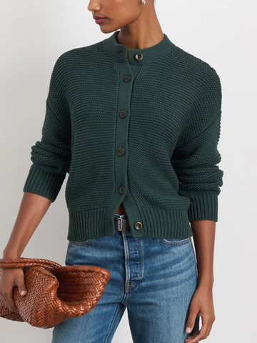Nico Cardigan in Dark Spruce