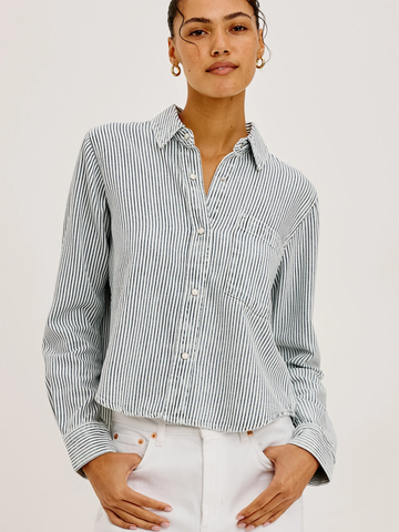 Noa Top in Railroad Stripe