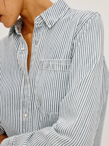 Noa Top in Railroad Stripe