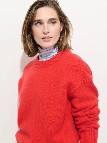 Nottinghill Sweater in Bright Red