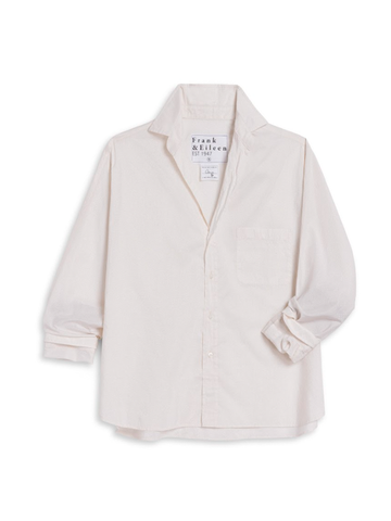 Oona Button Up in Cream with Gold