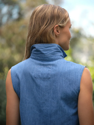 Olivia in Vintage Stonewashed Indigo