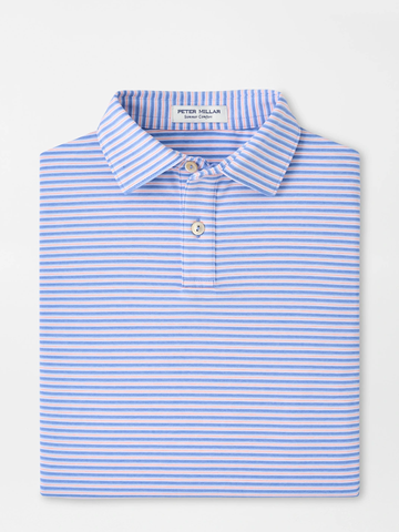 Owens Youth Performance Jersey Polo in Bluebird