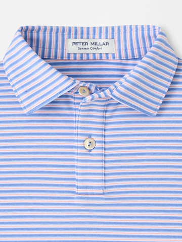 Owens Youth Performance Jersey Polo in Bluebird