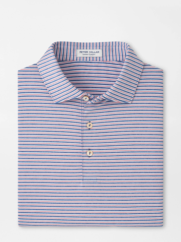 Owens Performance Jersey Polo in Windsor Blue