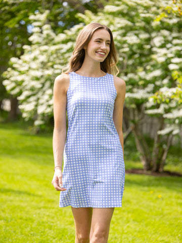 Ryder in Garden Gingham Bluebell