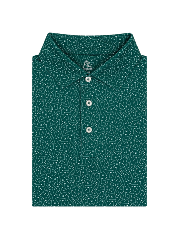 The Mulligan Polo in Fairway Green