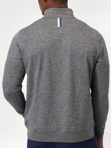 PacePerformance Quarter-Zip in Heather Owl Grey