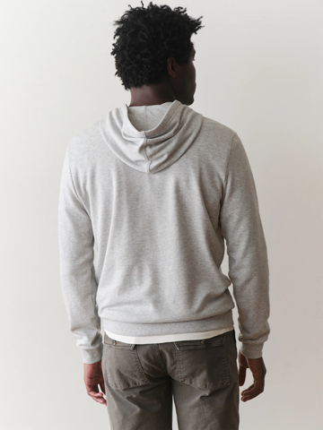 Pacifica Stretch Hoodie in Light Grey