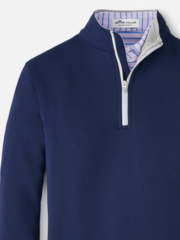 Perth Youth Performance Quarter-Zip in Navy