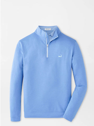 Custom Cape Perth Quarter-Zip in Blue Sea