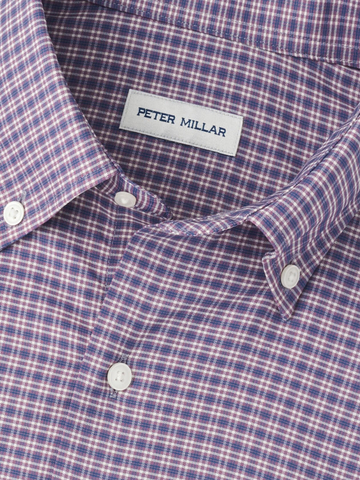 Petaluma Performance Twill Sport Shirt in Parisian Fig