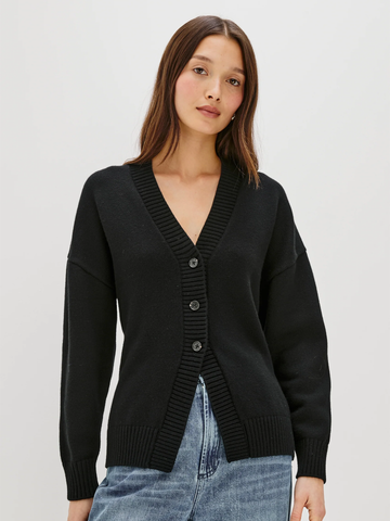 Philippa Cardigan in Black