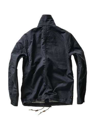 Pile-Lined Chore Coat in Dark Navy