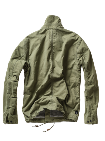 Pile-Lined Chore Coat in Palm Green