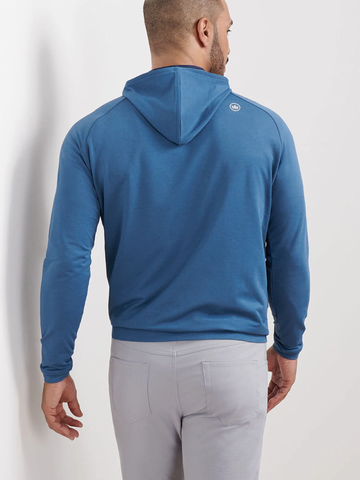 Pine Performance Hoodie in Blue Haze