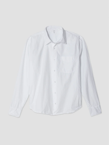 Poplin Standard Shirt in White