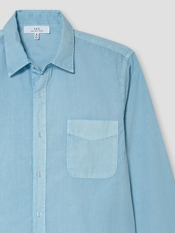 Poplin Standard Shirt in Ocean